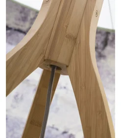 Vloerlamp Annapurna - Naturel/Bamboe - Ø60cm