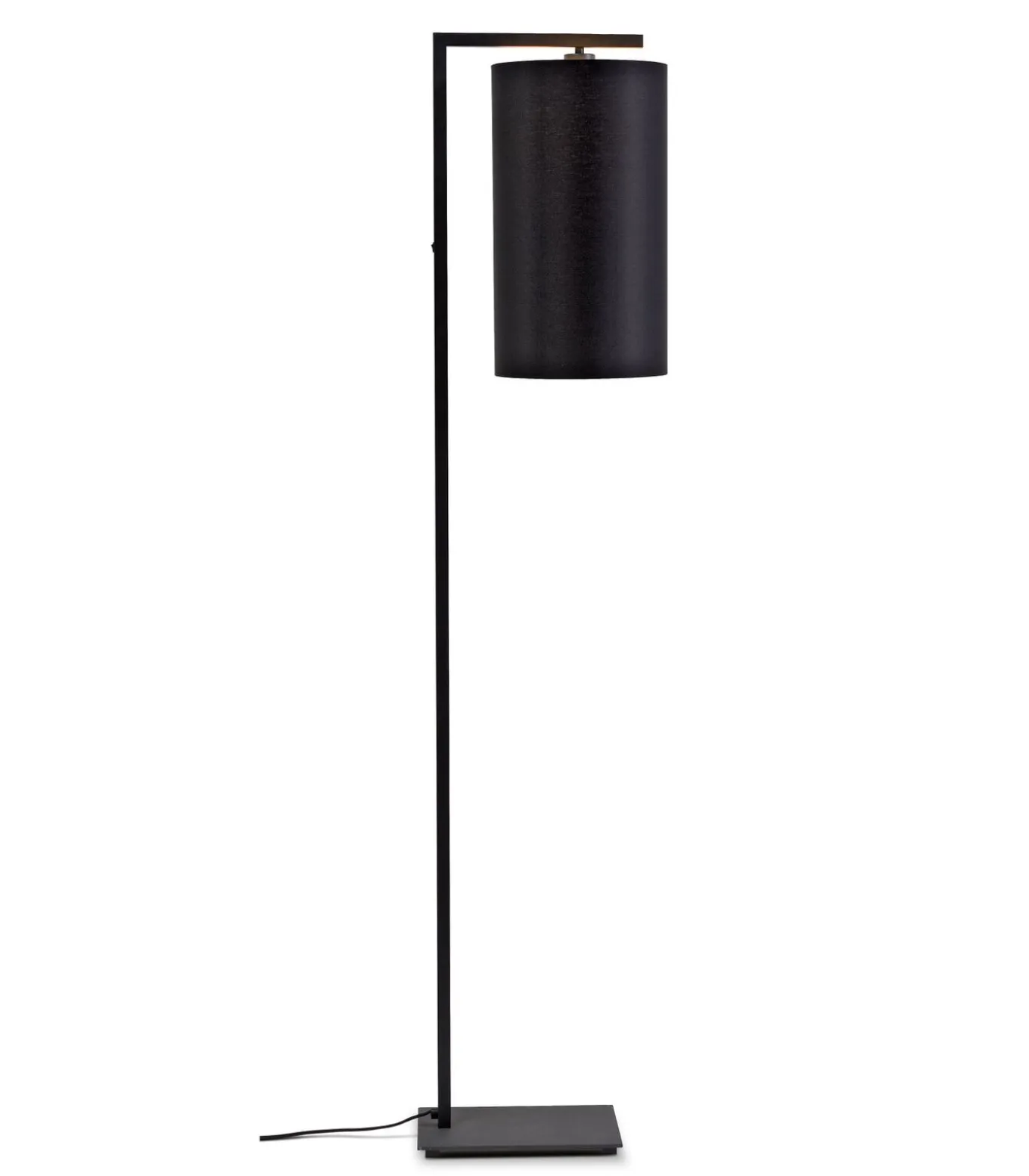 Vloerlamp Boston - Zwart/Zwart - 30x25x160cm