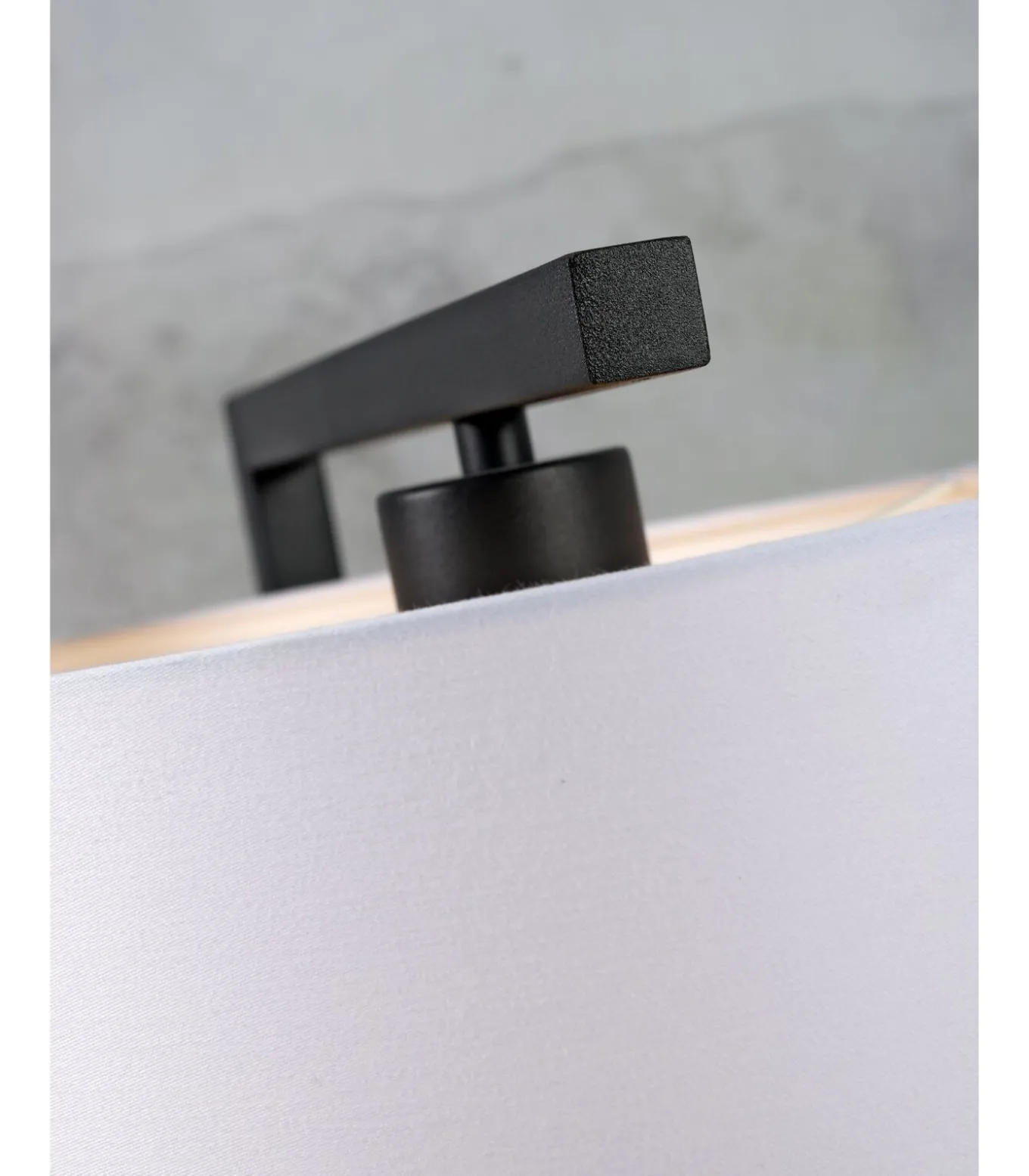 Vloerlamp Boston - Zwart/Zwart - 30x25x160cm