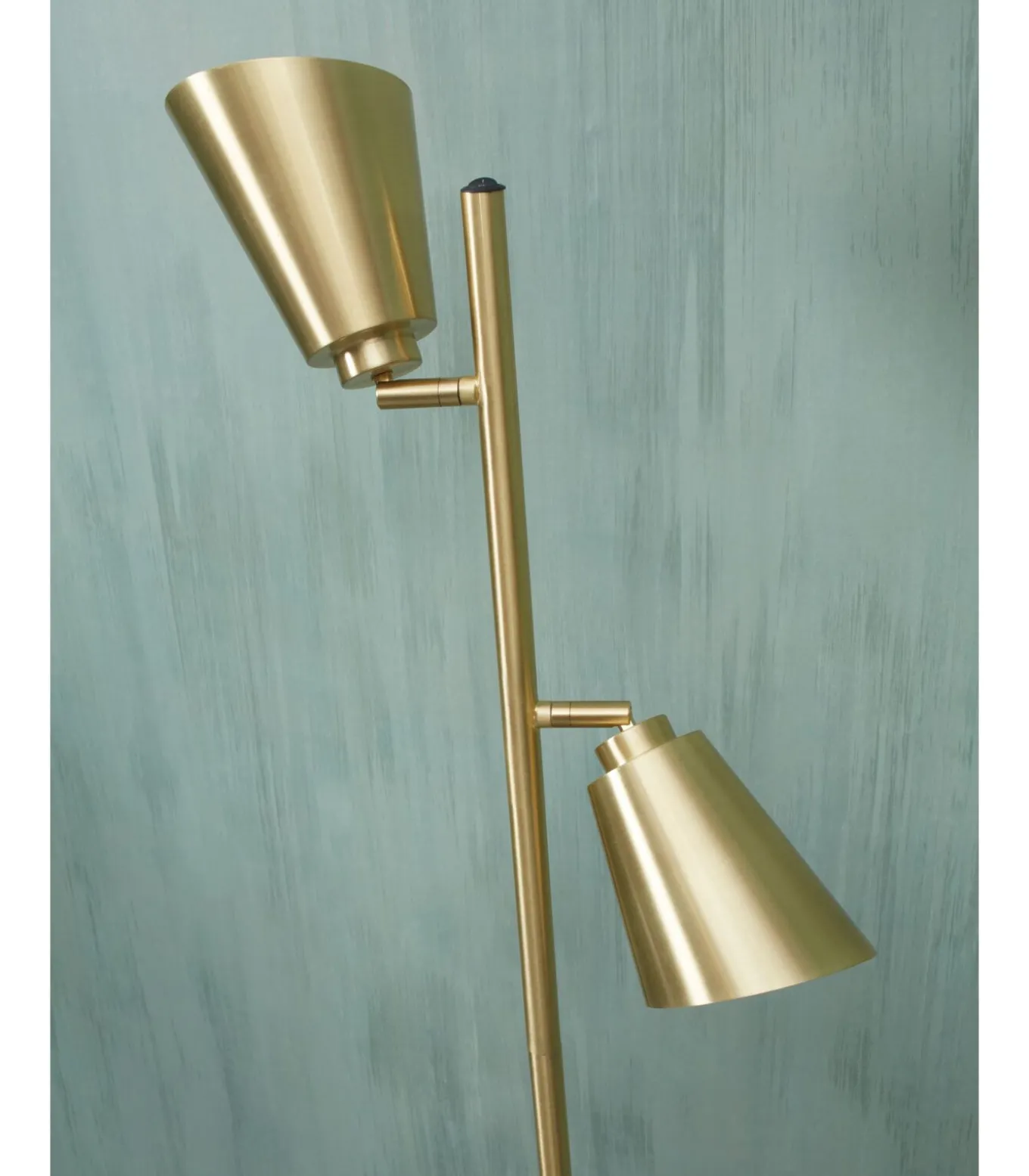 Vloerlamp Bremen - Goud - 45x25x162cm - 2L