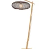 Vloerlamp Cango - Bamboe/Zwart- 80x60x176cm