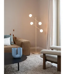Vloerlamp Copenhagen - Beige - 48x26x170cm