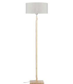 Vloerlamp Fuji - Naturel/Bamboe - Ø47cm