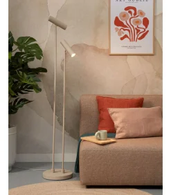 Vloerlamp Havana - Zand - 30x30x162cm