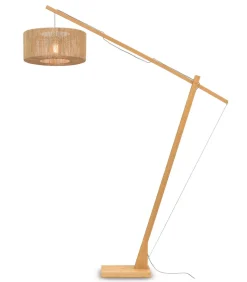 Vloerlamp Iguazu - Bamboe/Jute - 165x50x207cm