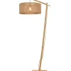 Vloerlamp Iguazu - Bamboe/Jute - 73x50x176cm