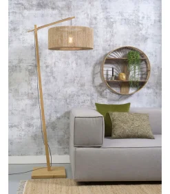 Vloerlamp Iguazu - Bamboe/Jute - 73x50x176cm