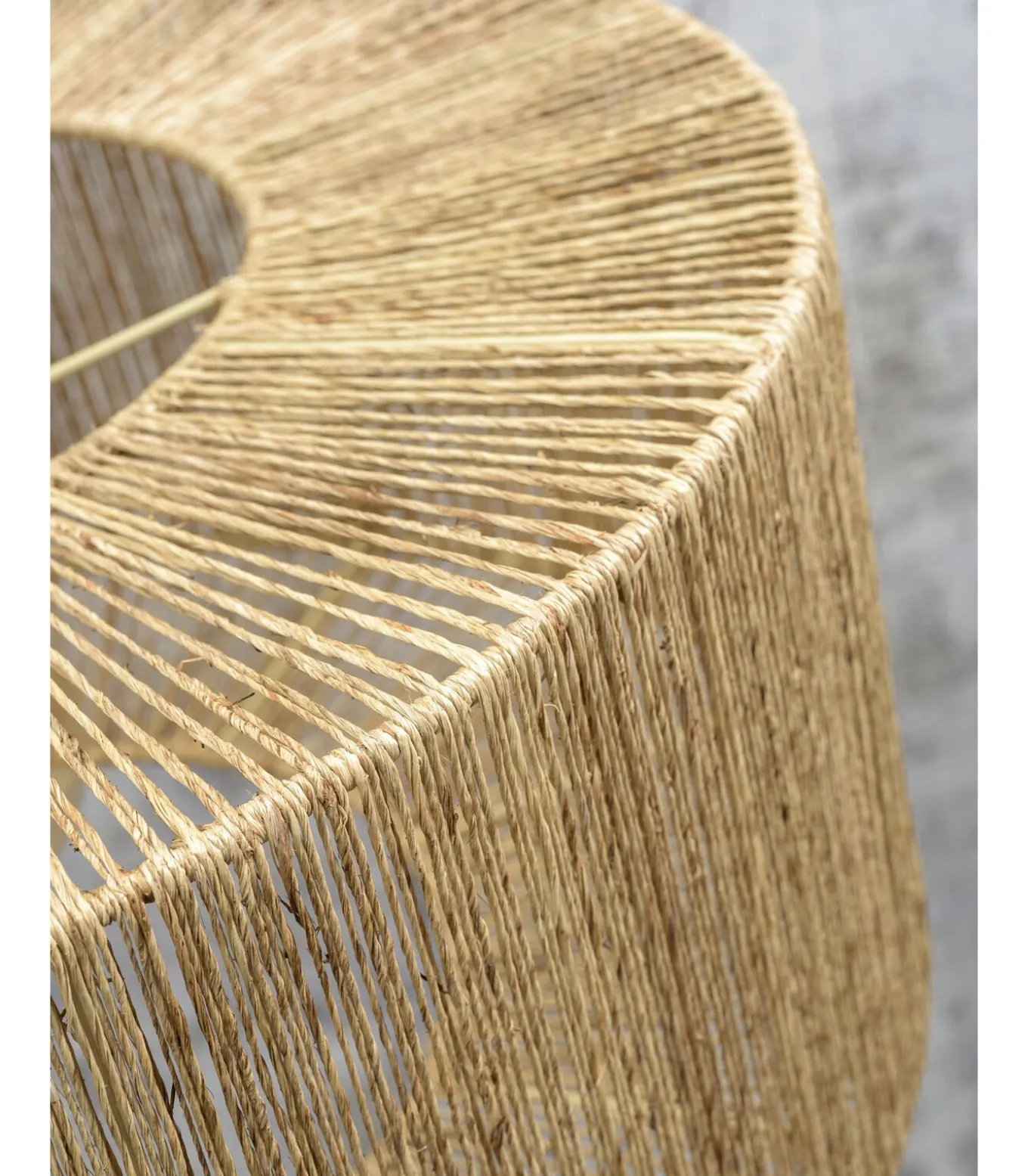 Vloerlamp Iguazu - Bamboe/Jute - 73x50x176cm