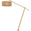Vloerlamp Iguazu - Bamboe/Jute - 175x60x207cm