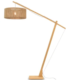 Vloerlamp Iguazu - Bamboe/Jute - 175x60x207cm