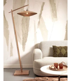 Vloerlamp Iguazu - Bamboe/Jute - 78x55x176cm