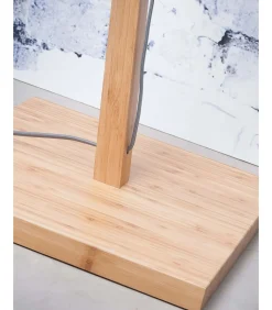 Vloerlamp Iguazu - Bamboe/Jute - 78x55x176cm