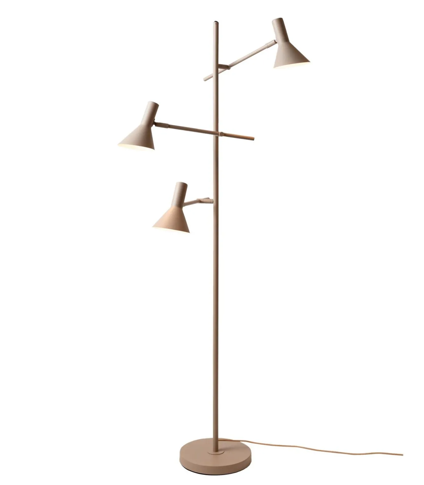 Vloerlamp Izmir - Bruin - 59x42x171cm