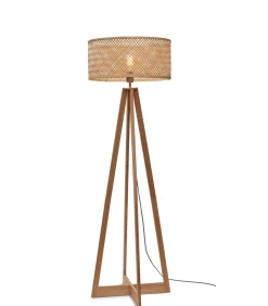 Vloerlamp Java - Bamboe - 50x50x145cm