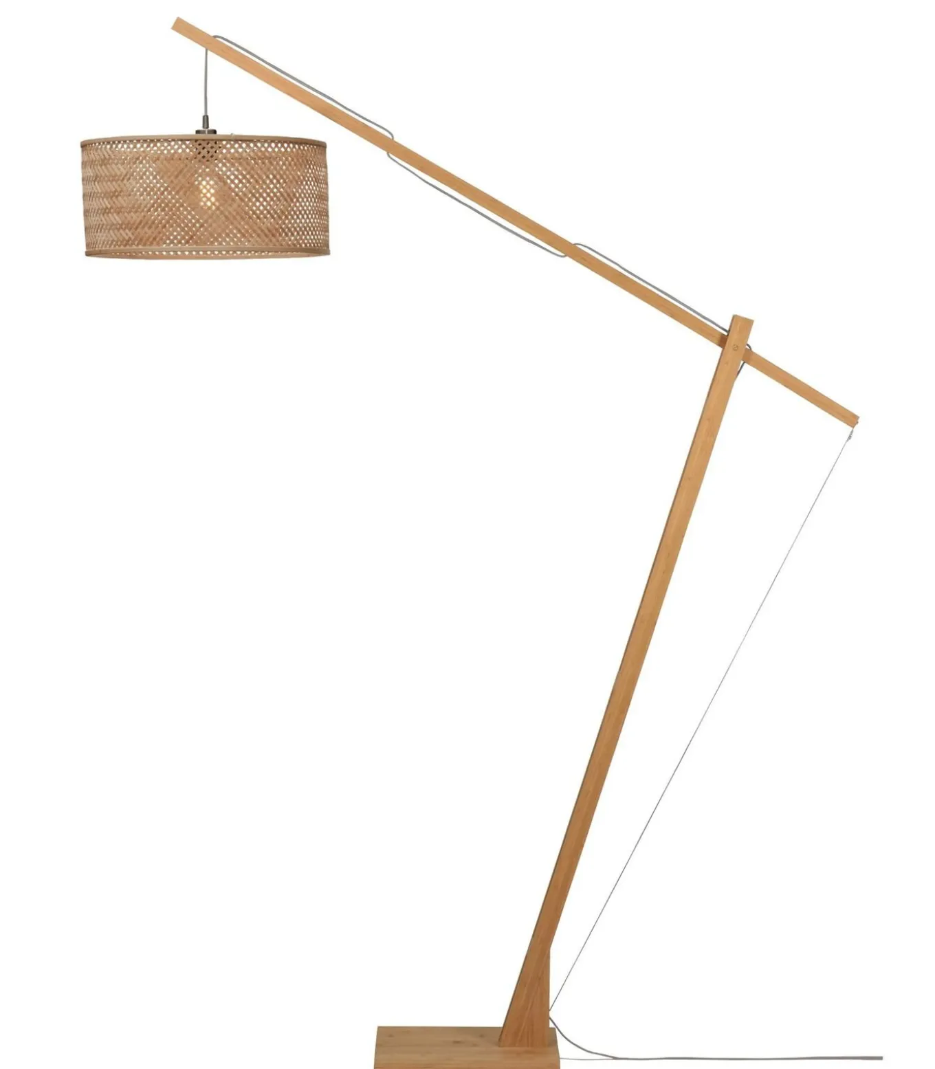 Vloerlamp Java - Bamboe - 175x50x207cm