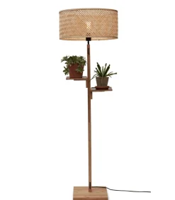 Vloerlamp Java - Bamboe - Ø50x158cm