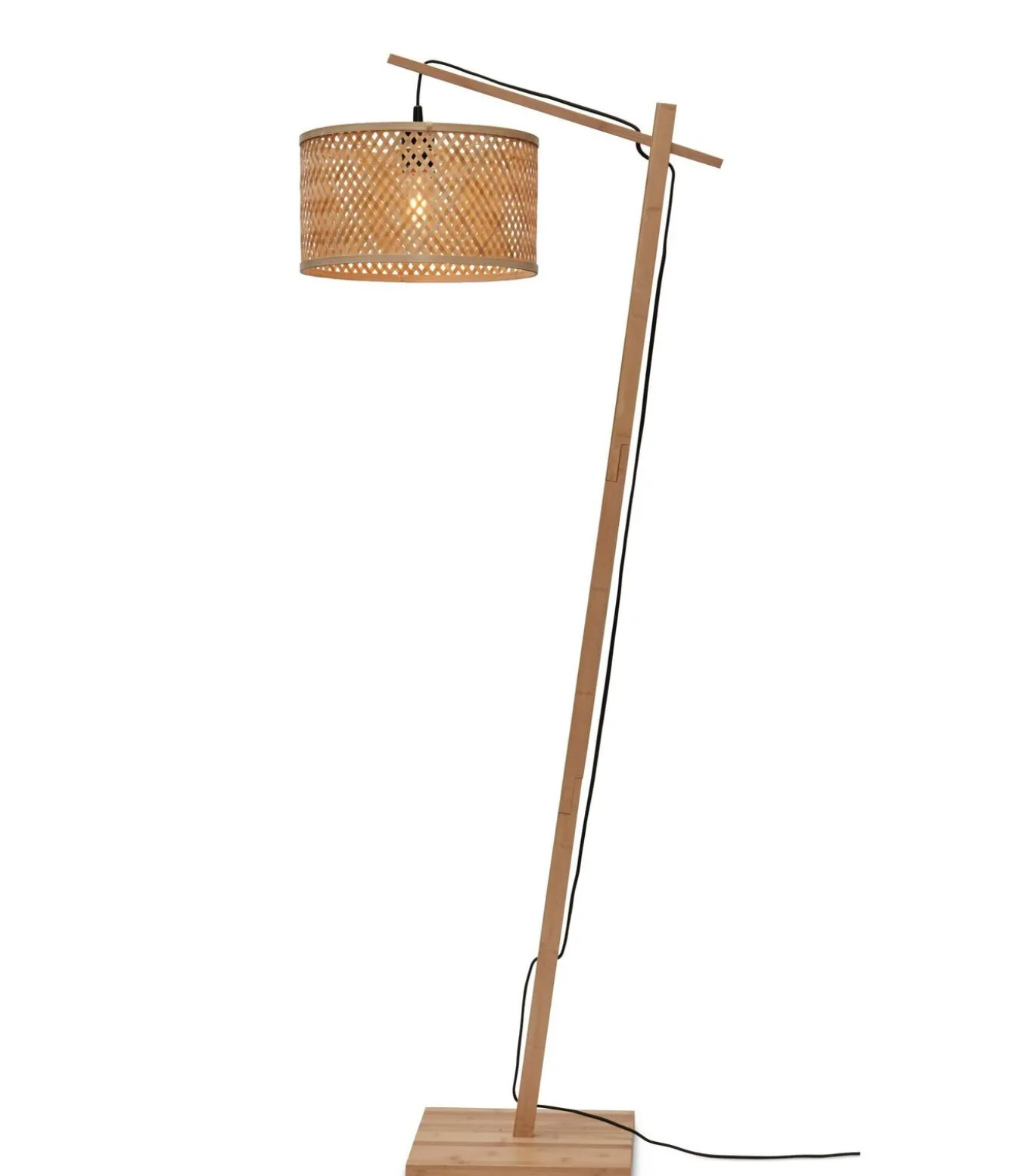 Vloerlamp Java - Bamboe - 58x32x150cm