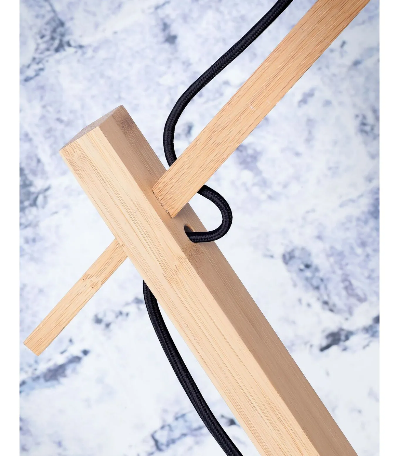 Vloerlamp Java - Bamboe - 58x32x150cm