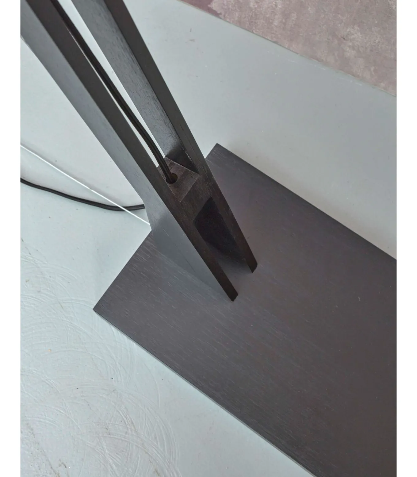 Vloerlamp Java - Bamboe Zwart - 175x50x207cm