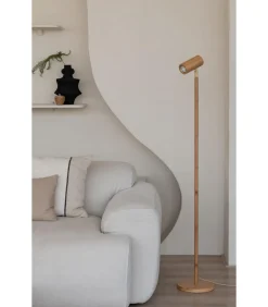 Vloerlamp Java - Naturel - Ø23cm
