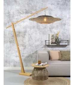 Vloerlamp Kalimantan - Bamboe - 190x87x207cm