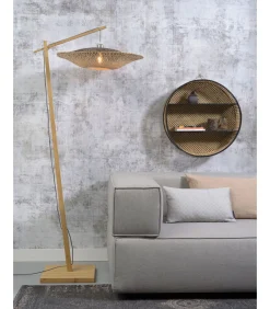 Vloerlamp Kalimantan - Bamboe - 80x60x176cm