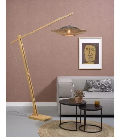 Vloerlamp Kalimantan - Bamboe - 175x60x207cm