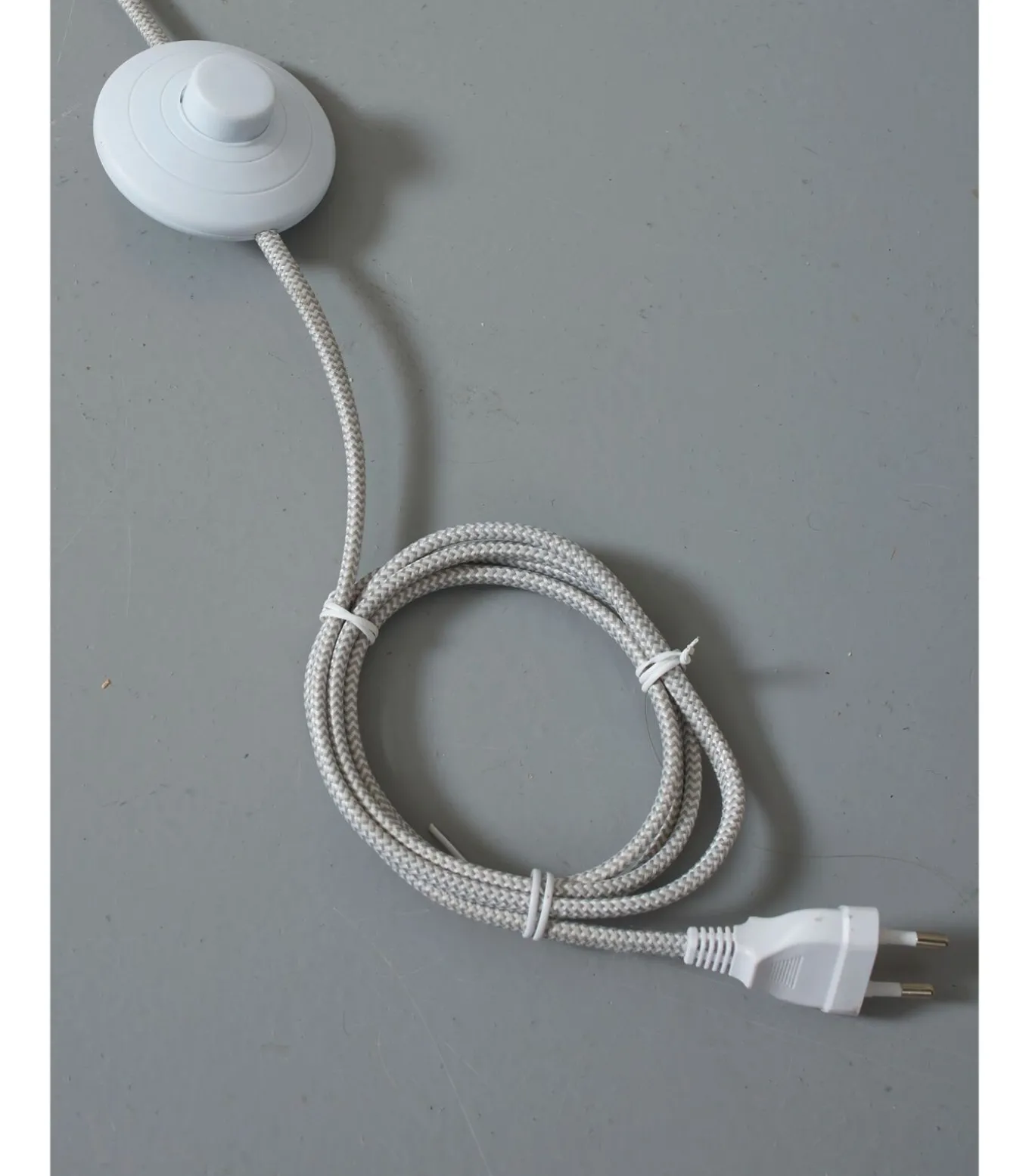 Vloerlamp Lisbon - Wit - 25x35.5x151cm