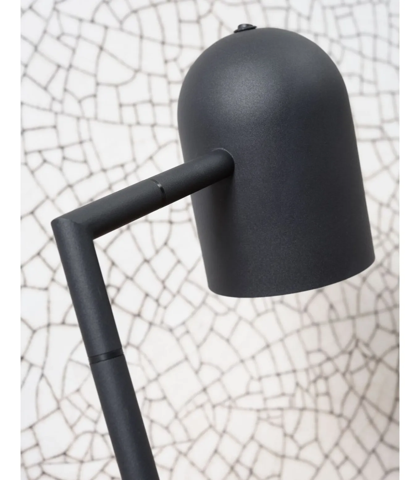 Vloerlamp Marseille - Zwart - 40x25x141cm