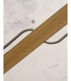 Vloerlamp Montblanc - Bamboe/Naturel - 175x47x207cm