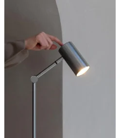 Vloerlamp Montreux - Zilver - 22x22x134cm