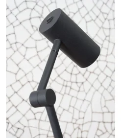 Vloerlamp Montreux - Zwart - 22x22x133cm