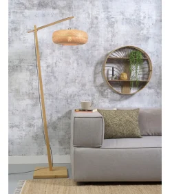Vloerlamp Palawan - Bamboe - 68x40x176cm