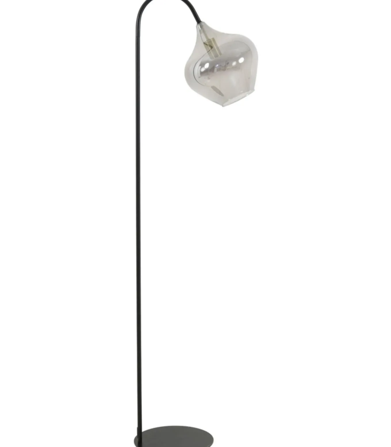 Vloerlamp Rakel - Zwart - 45x28x160cm