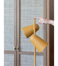 Vloerlamp Salamanca - Geel - 28x28x145cm