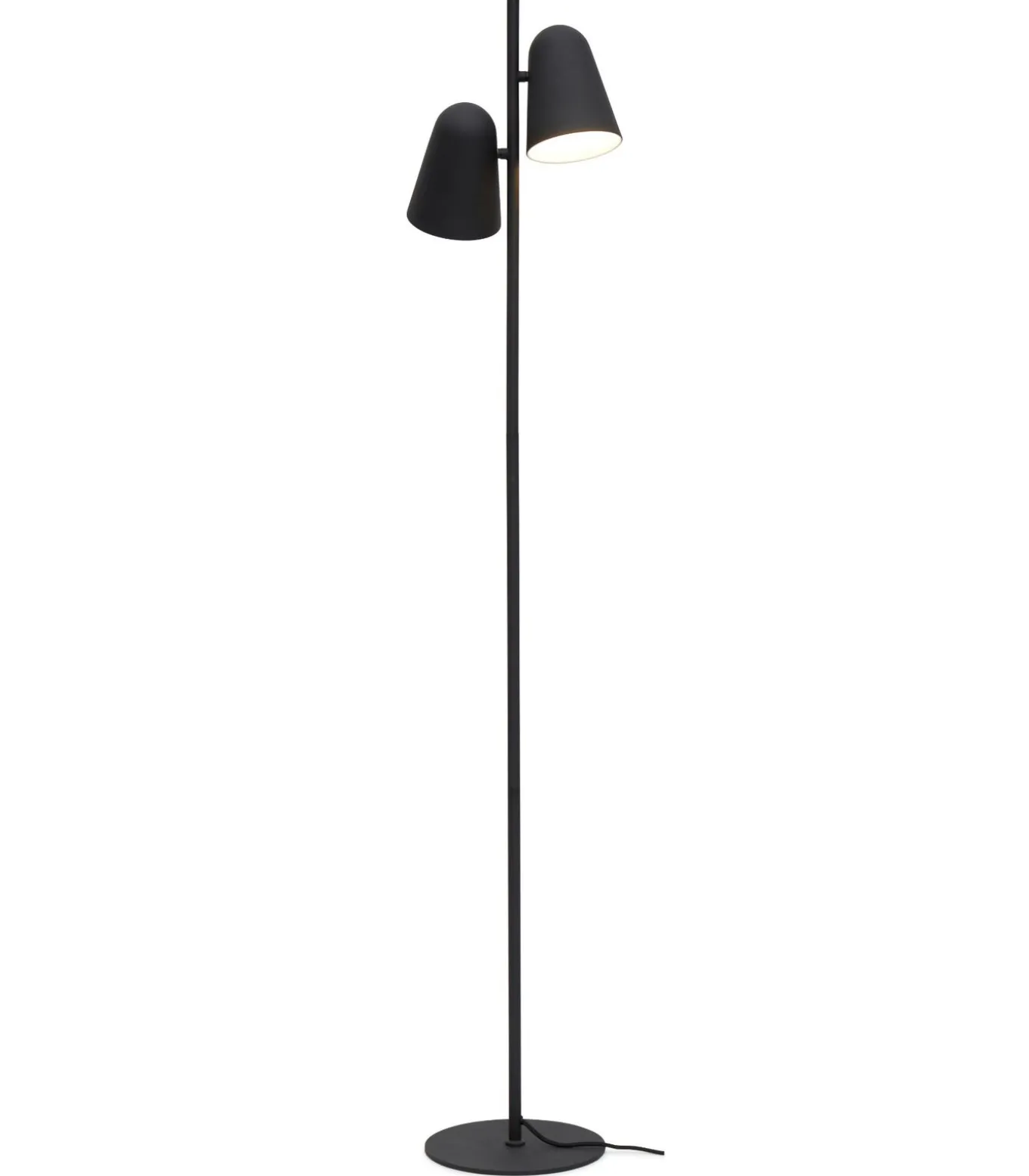 Vloerlamp Salamanca - Zwart - 28x28x145cm - 2L