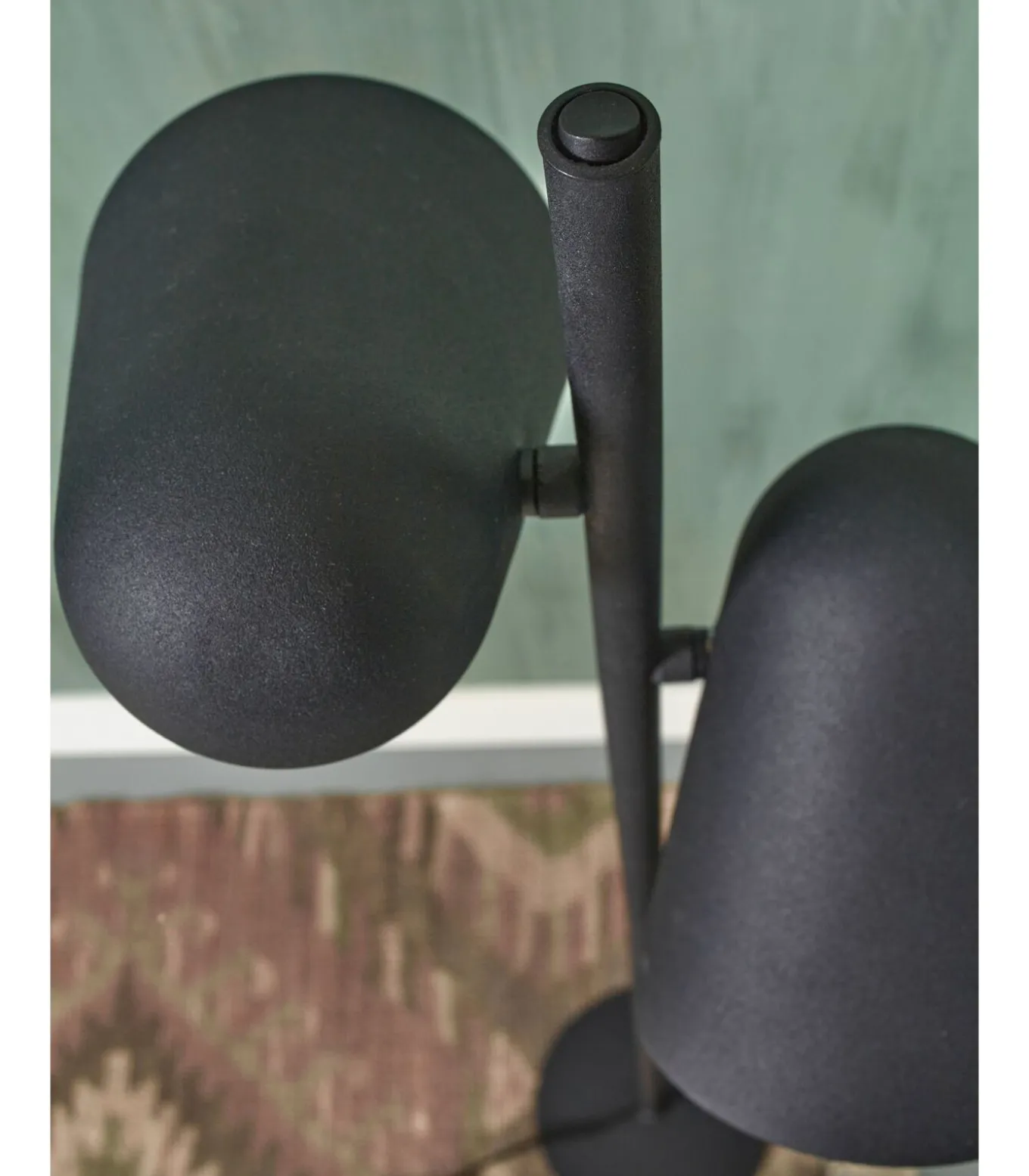 Vloerlamp Salamanca - Zwart - 28x28x145cm - 2L