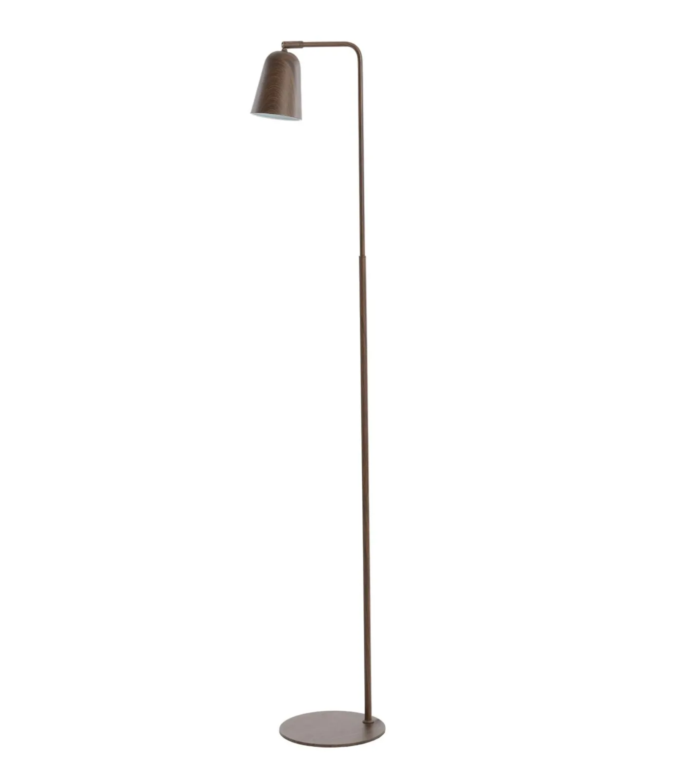Vloerlamp Salomo - Bruin - 32.5x23x147cm