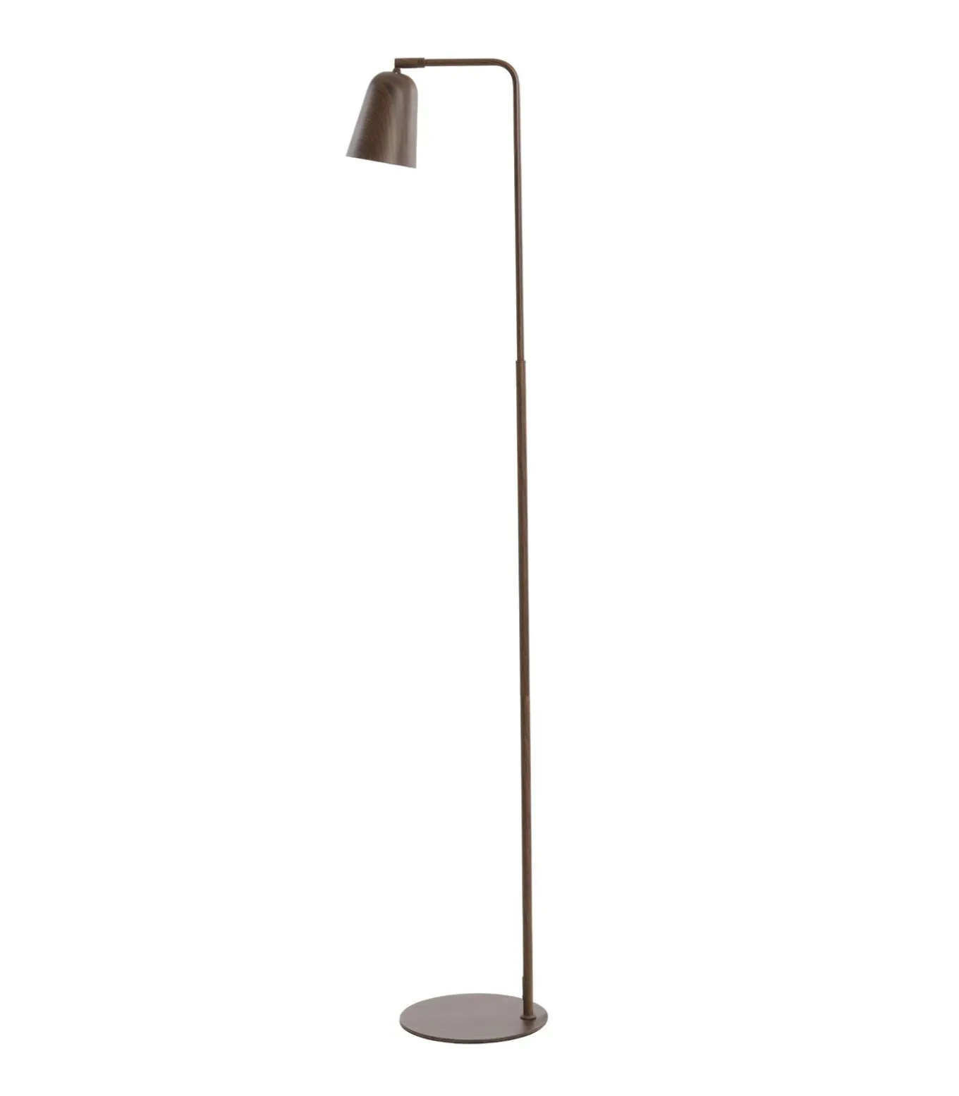 Vloerlamp Salomo - Bruin - 32.5x23x147cm