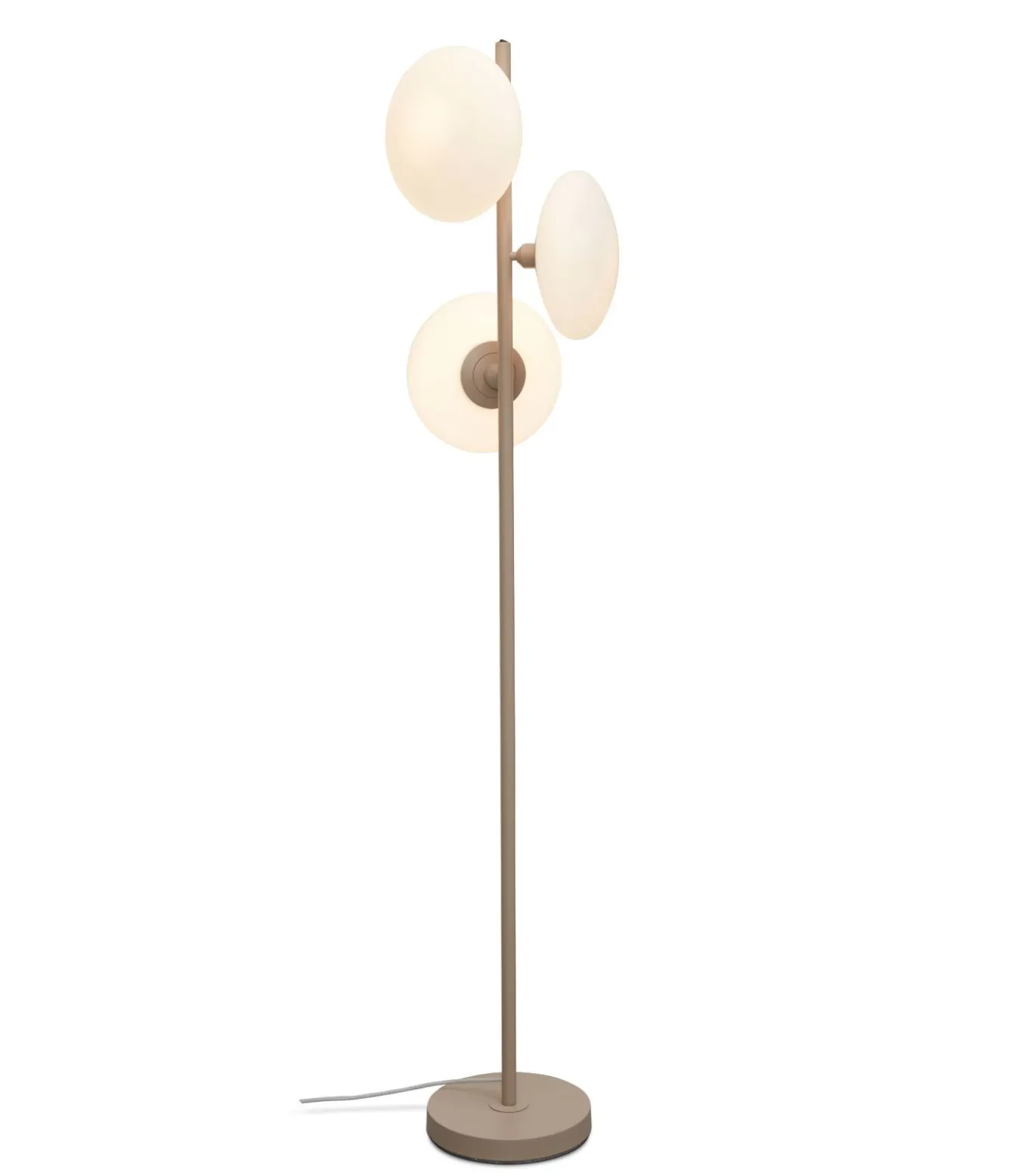 Vloerlamp Sapporo - Grijs - 32x32x161cm
