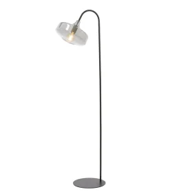 Vloerlamp Solna - Zwart - 45x29.5x160cm