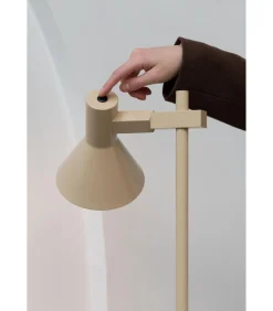 Vloerlamp Stavanger - Beige - 37x25x146cm