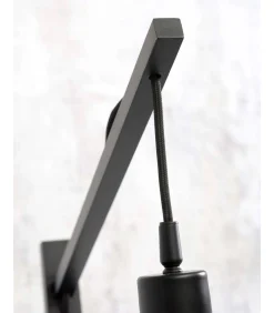 Vloerlamp Tahiti - Bamboe Zwart - 65x45x150cm