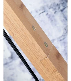 Vloerlamp Tanami - Bamboe/Rotan - 55x30x150cm