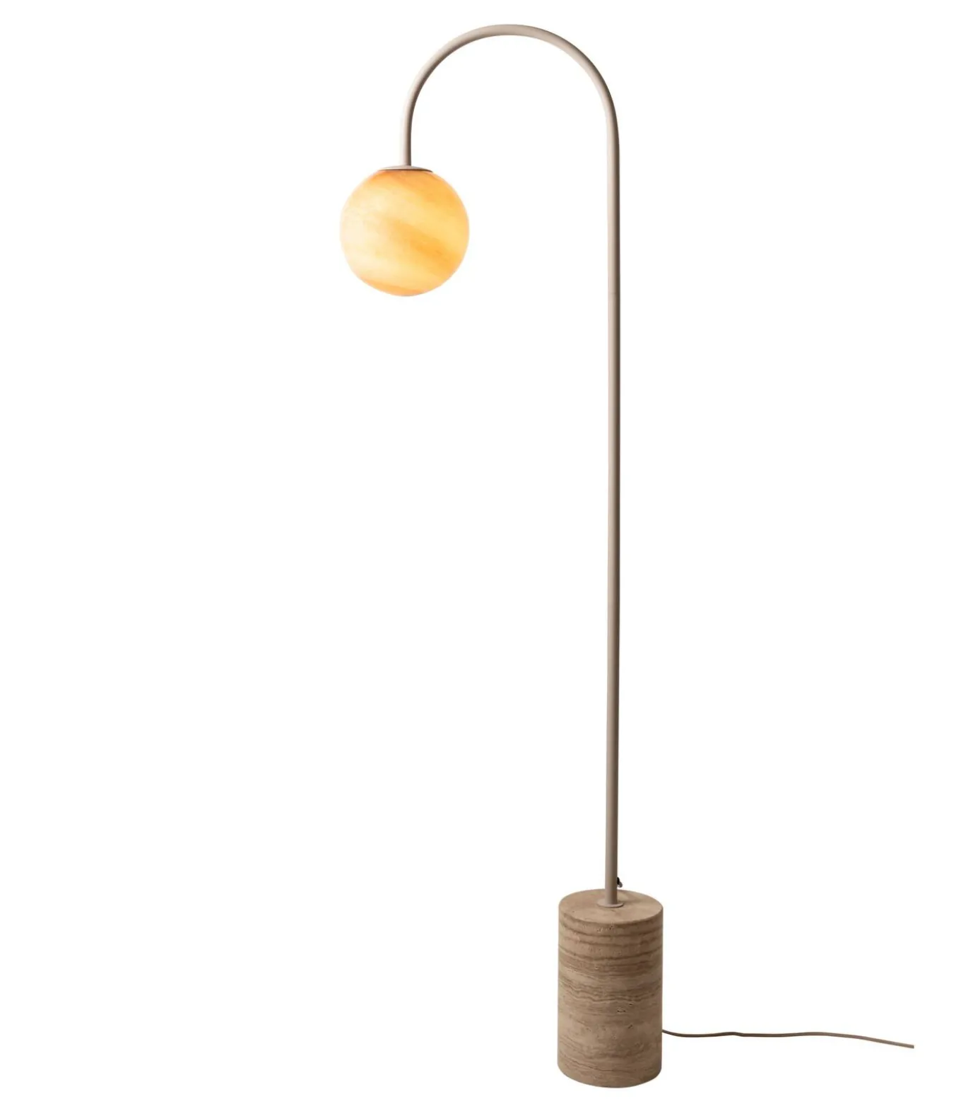 Vloerlamp Tivoli - Bruin - 20x42x163cm