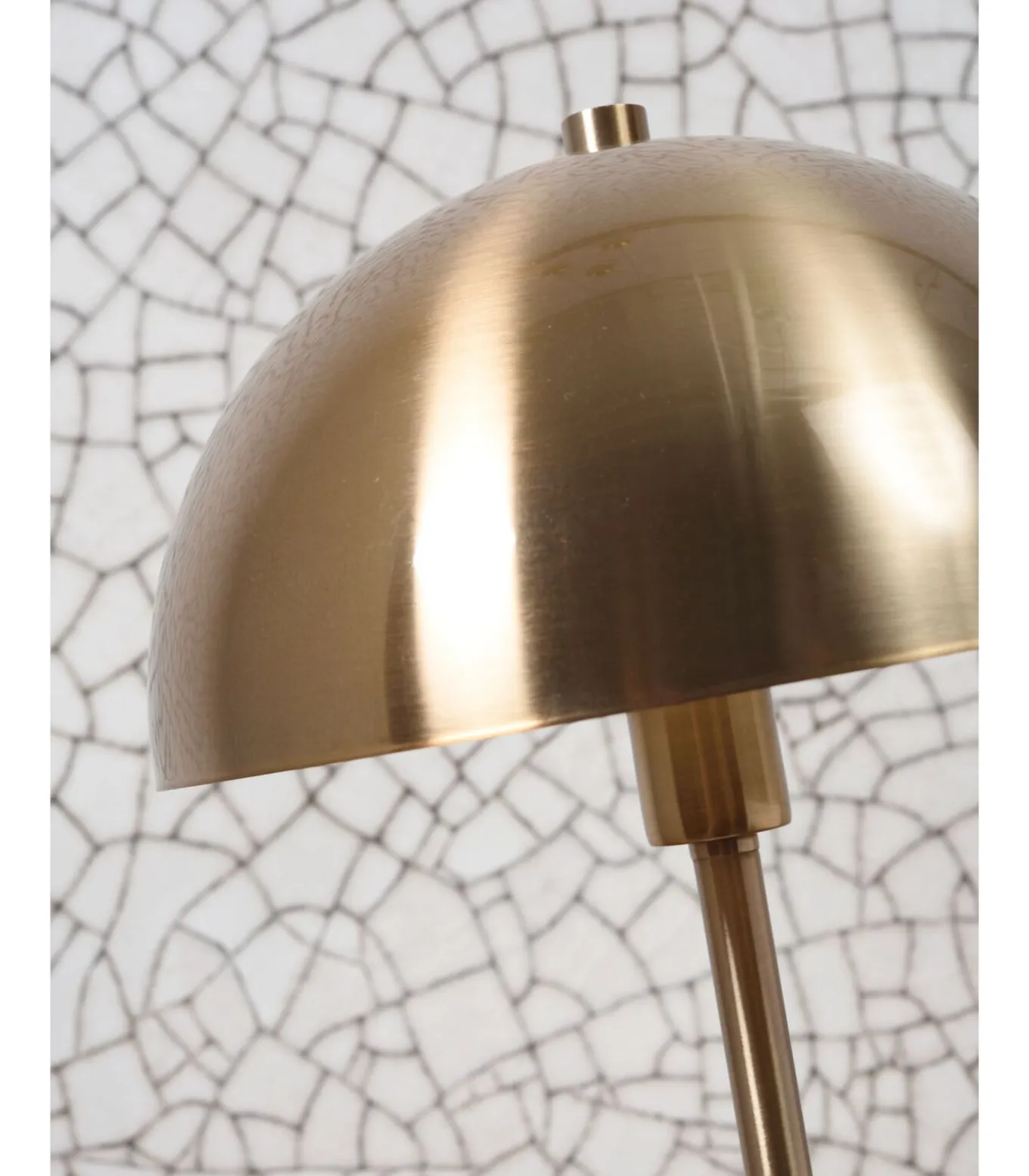 Vloerlamp Toulouse - Goud/Marmer - Ø40cm