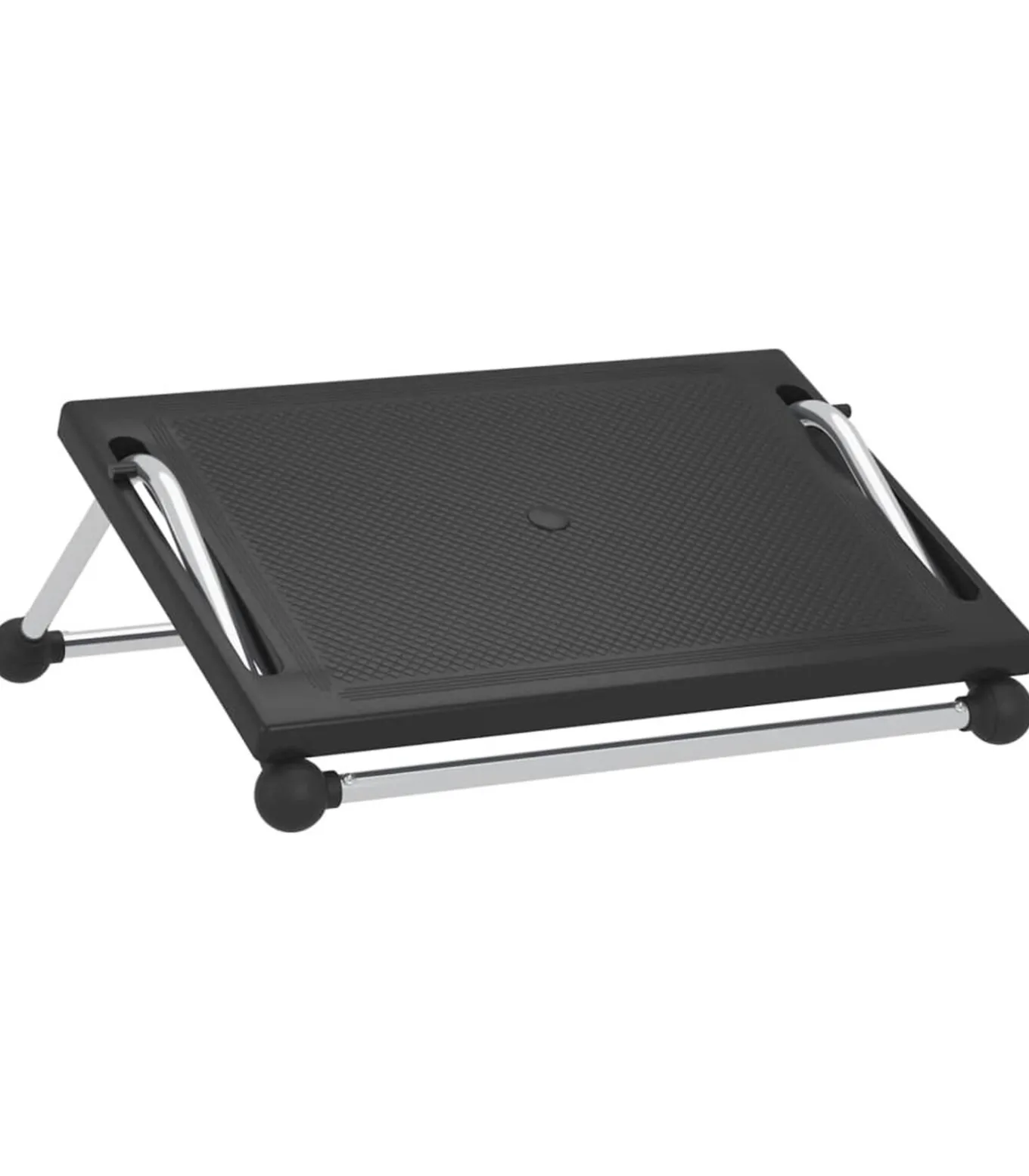 Voetensteun 45x40x13,5 cm zwart