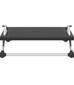 Voetensteun 45x40x13,5 cm zwart