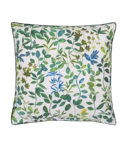 Volière Sky - Kussensloop in katoen satijn met print