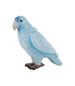Voorraadpot Bird - Zachtblauw - 22.5x11.8x20.7cm